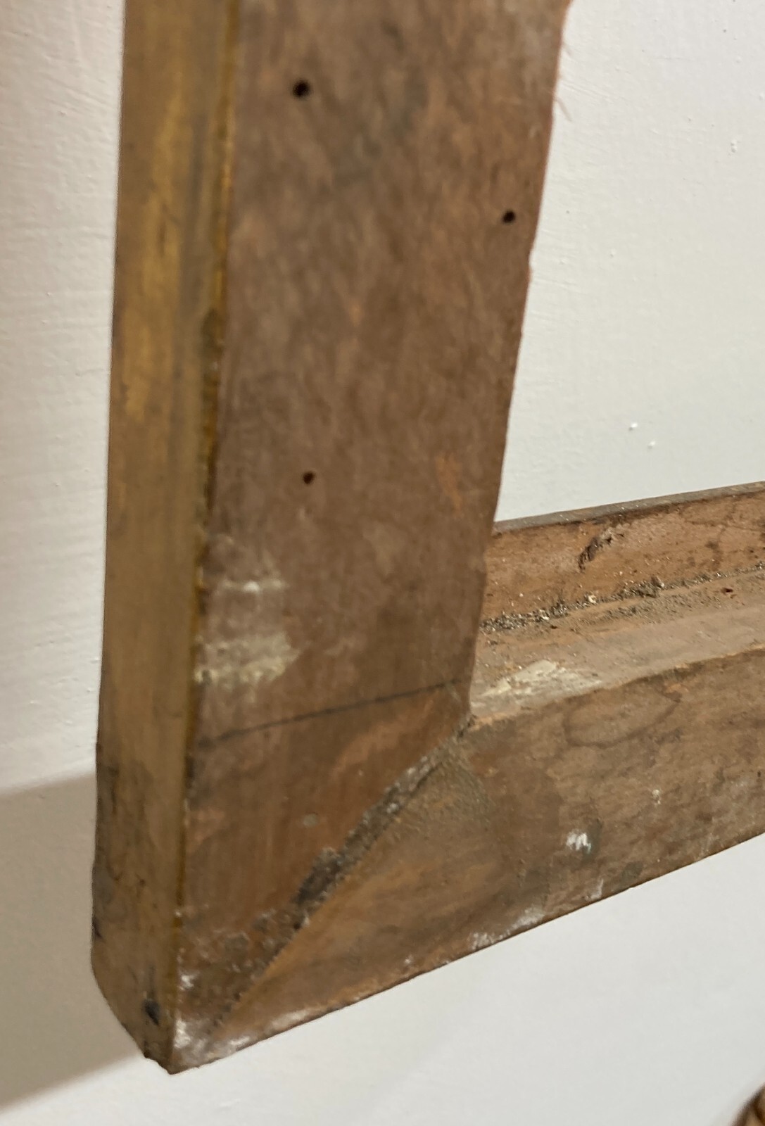 Antica Cornice Dorata Decorativa Per Opere d'Arte O Specchiera