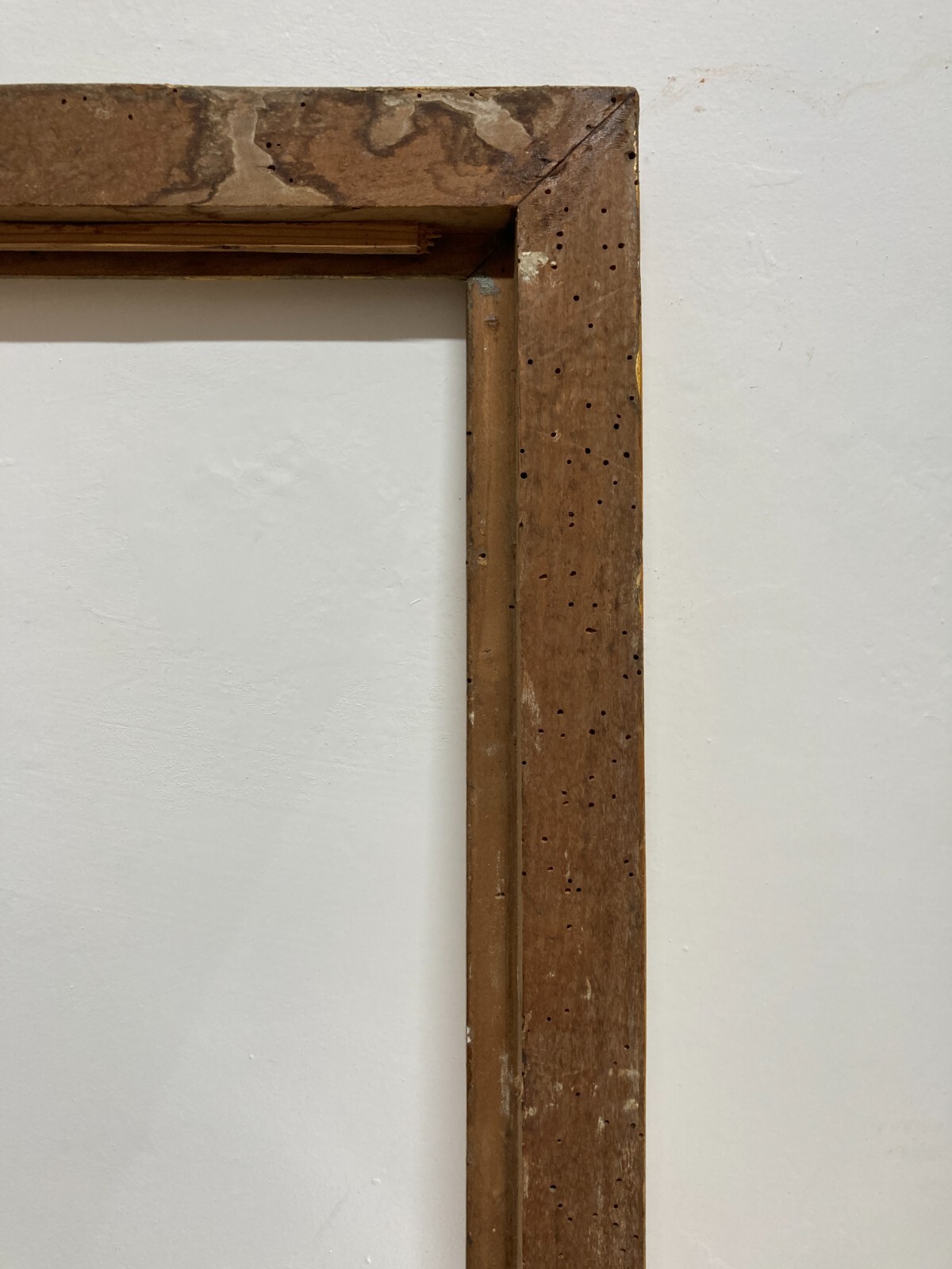 Antica Cornice Dorata Decorativa Per Opere d'Arte O Specchiera