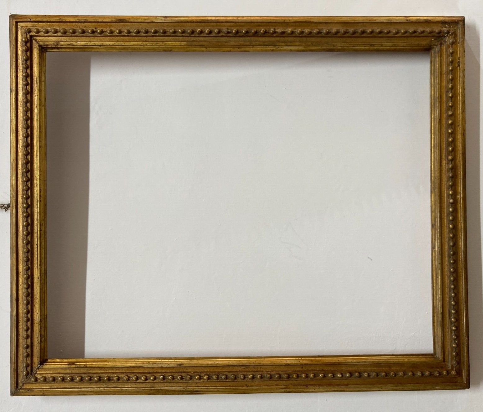 Antica Cornice Dorata Decorativa Per Opere d'Arte O Specchiera