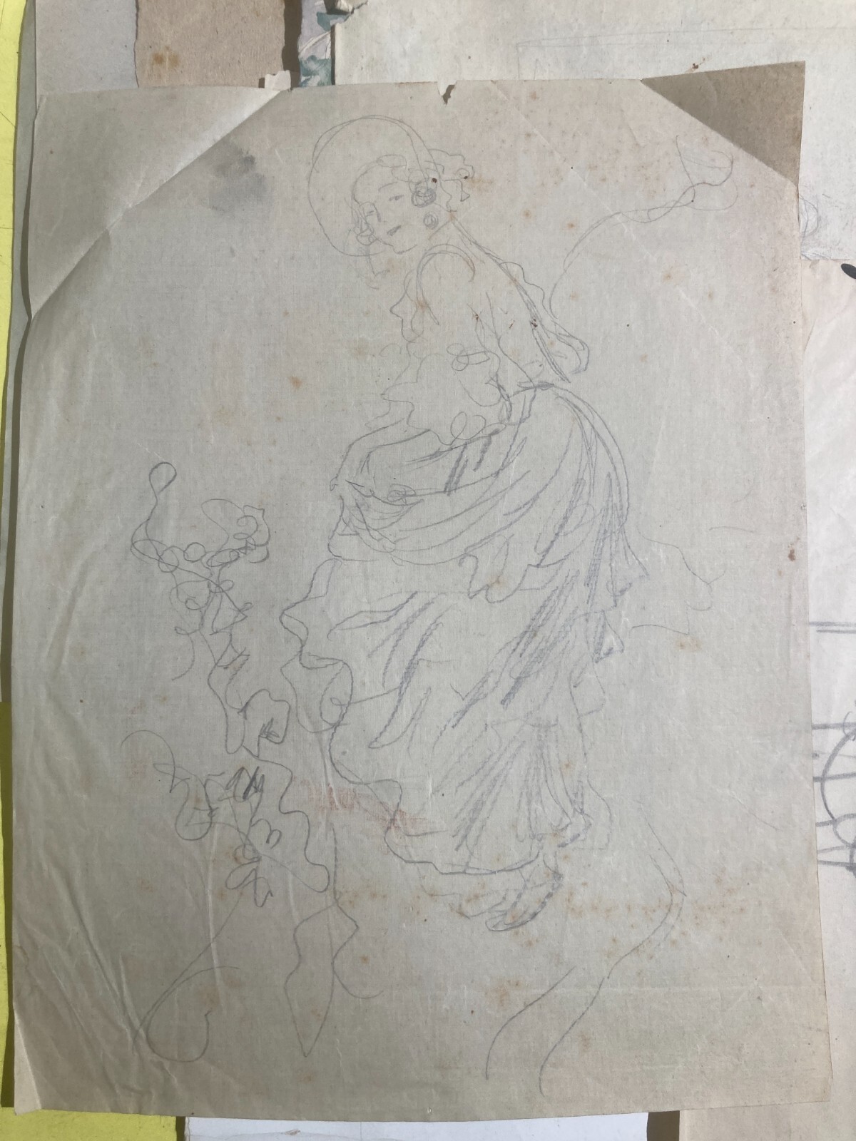 Rara Raccolta Di Schizzi E Disegni Di Donne, Napoli, Pietro Scoppetta (attr.)