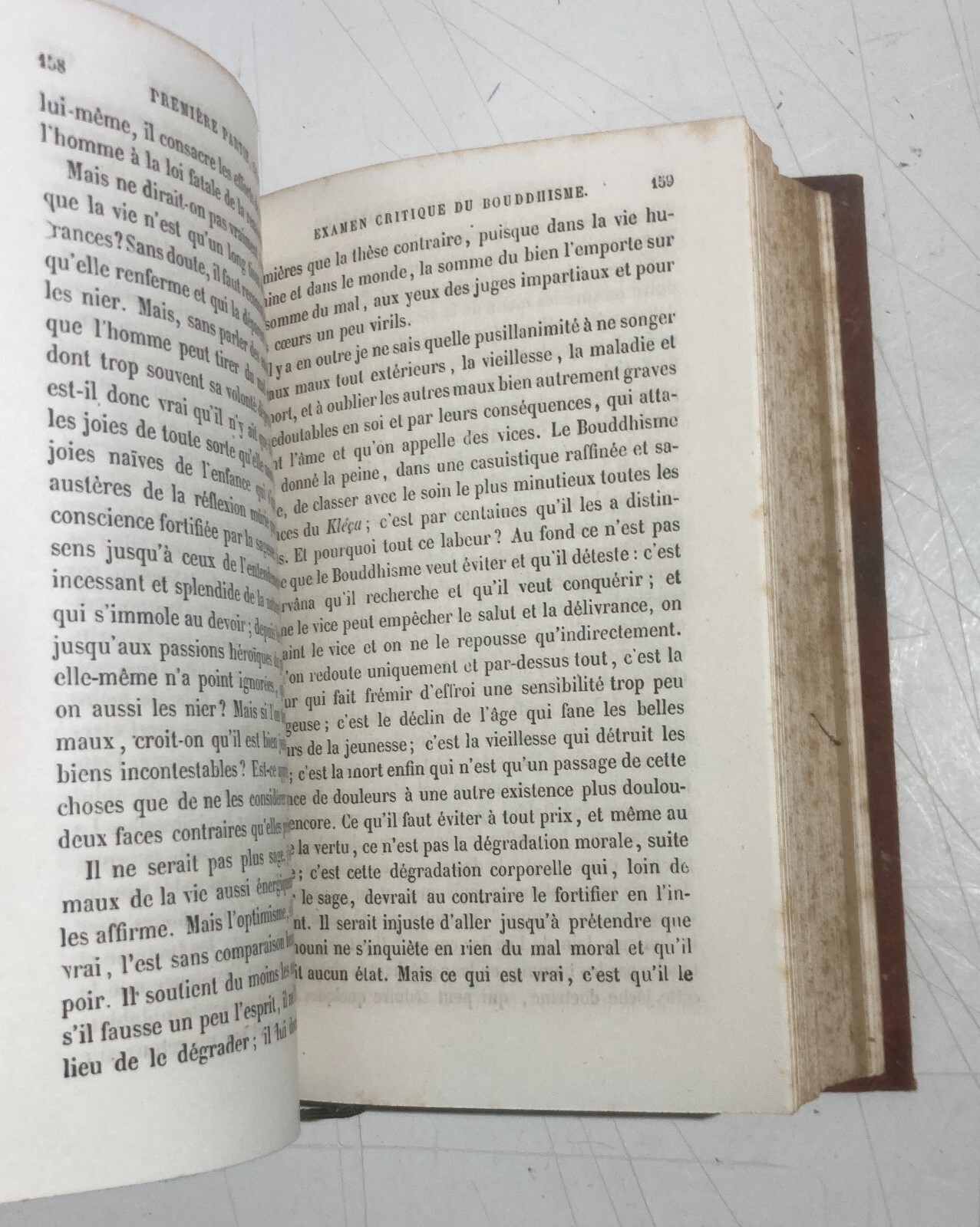 Religioni Orientali: Buddismo, Budda. Antica Edizione Francese, 1866