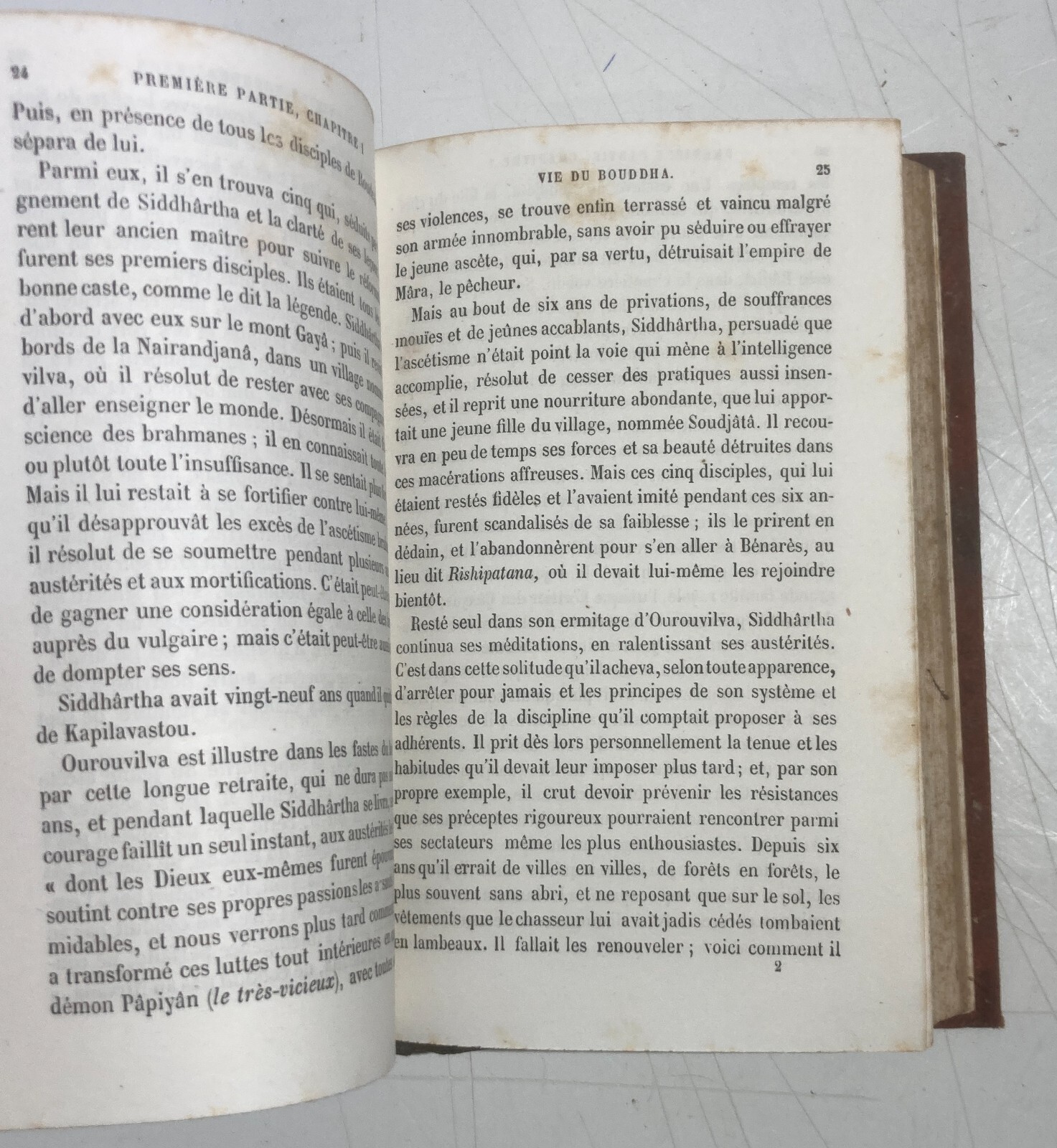 Religioni Orientali: Buddismo, Budda. Antica Edizione Francese, 1866