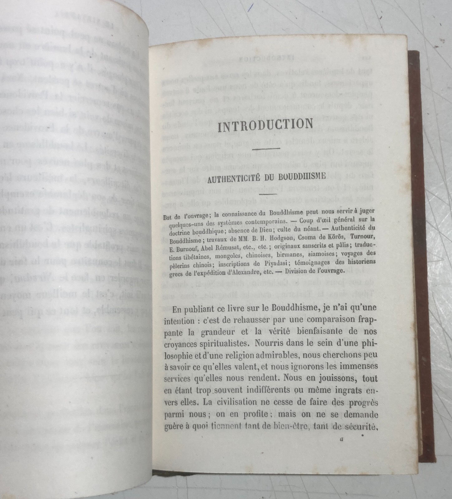 Religioni Orientali: Buddismo, Budda. Antica Edizione Francese, 1866