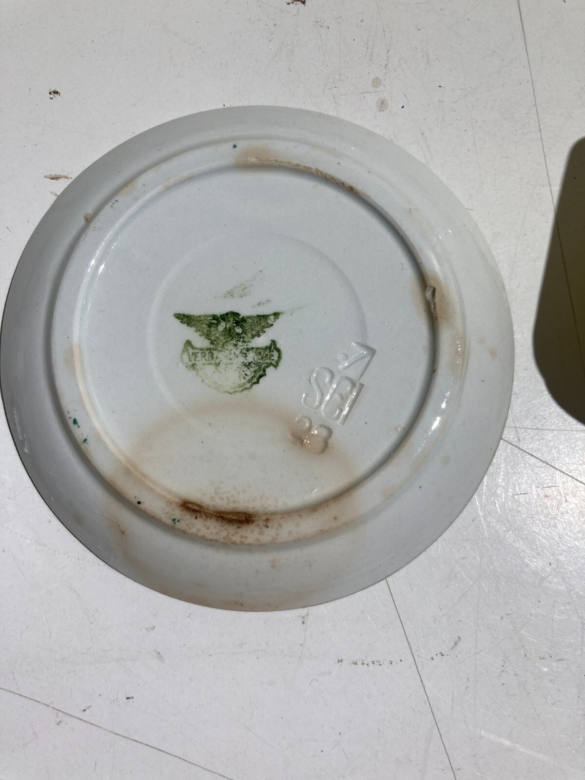 Roma   Antica Ceramica Pubblicitaria   Fratelli Achilli   Tazzina Con Piattino