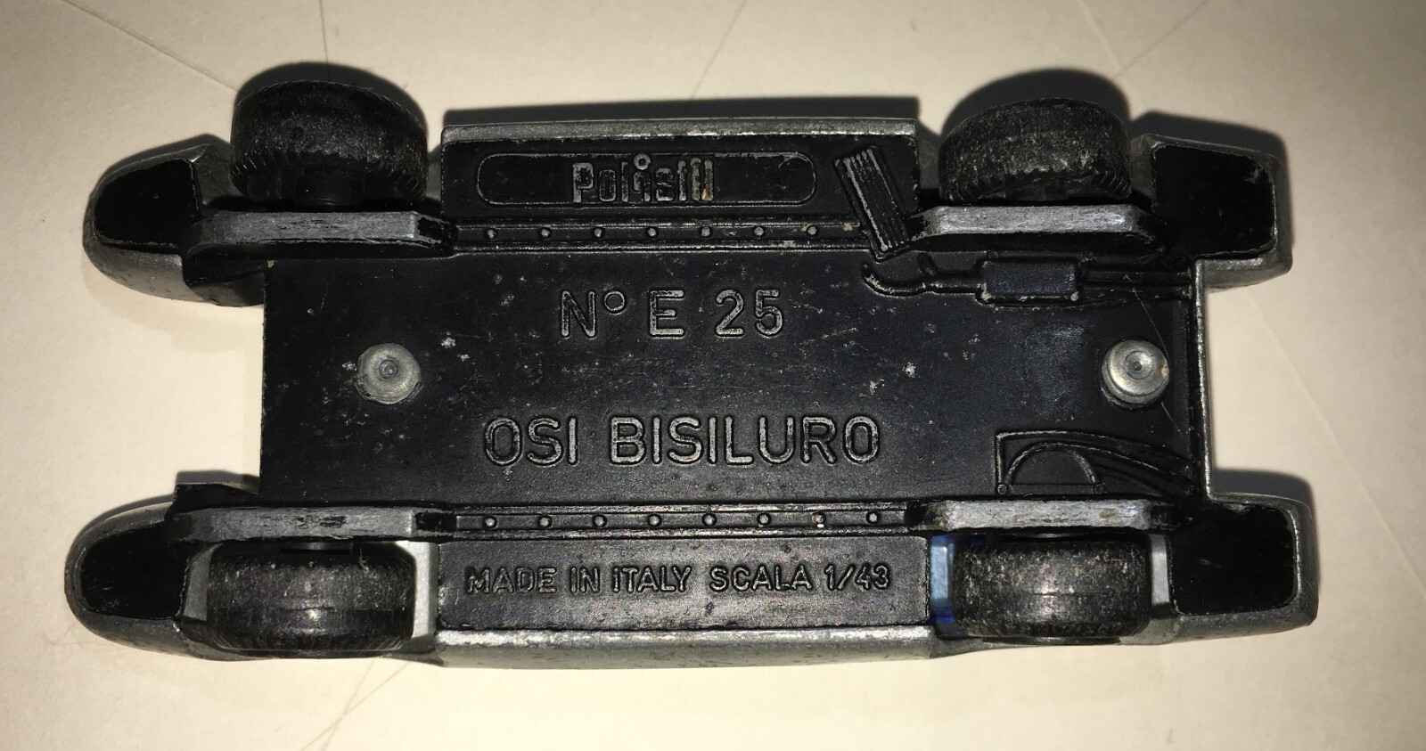 Automobilina d'Epoca OSI Bisiluro Polistil Scala 1/43