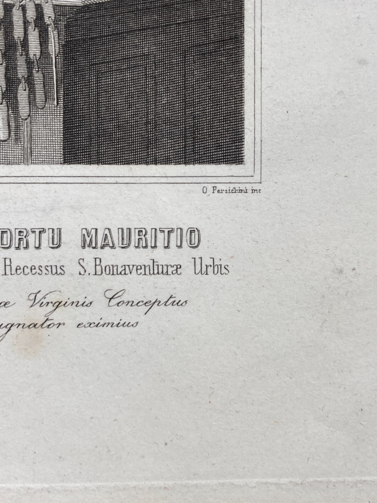 Antica Stampa Devozionale: San Leonardo Da Porto Maurizio