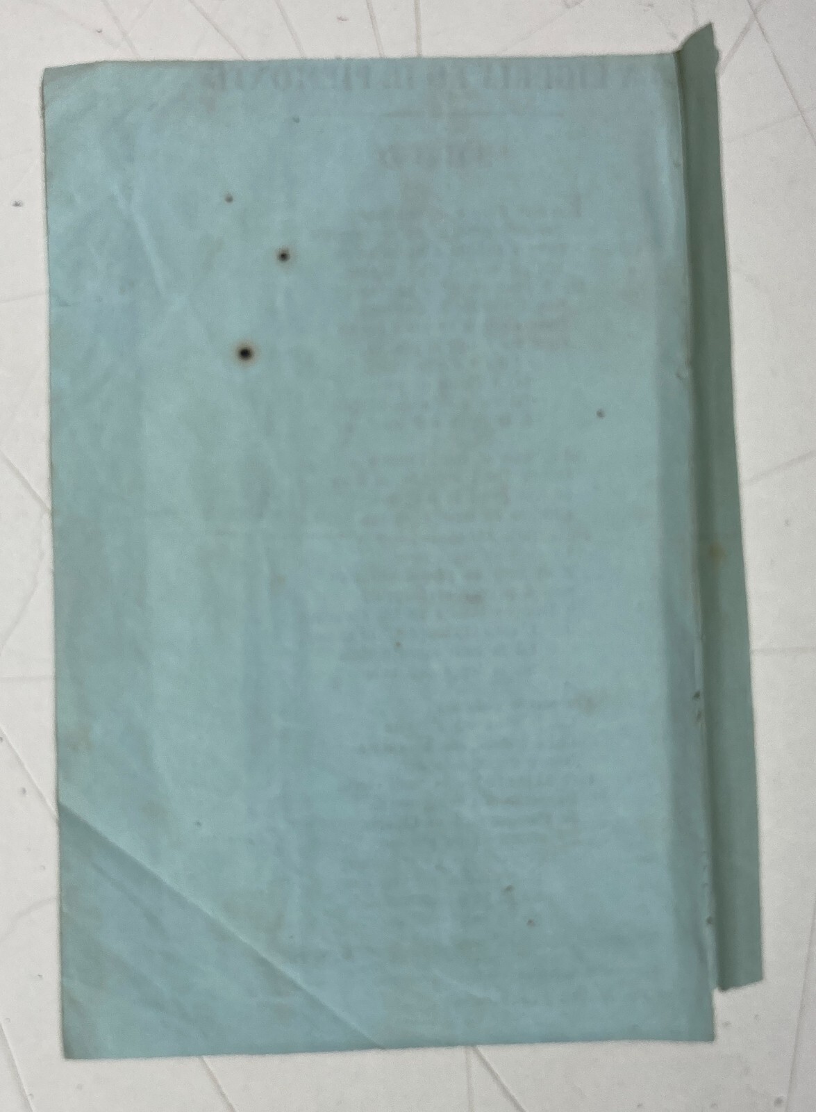 Risorgimento   Liguria E Piemonte   Antico Foglio Volante   Inno Di M. S. Prasca   Novi Ligure, 1847