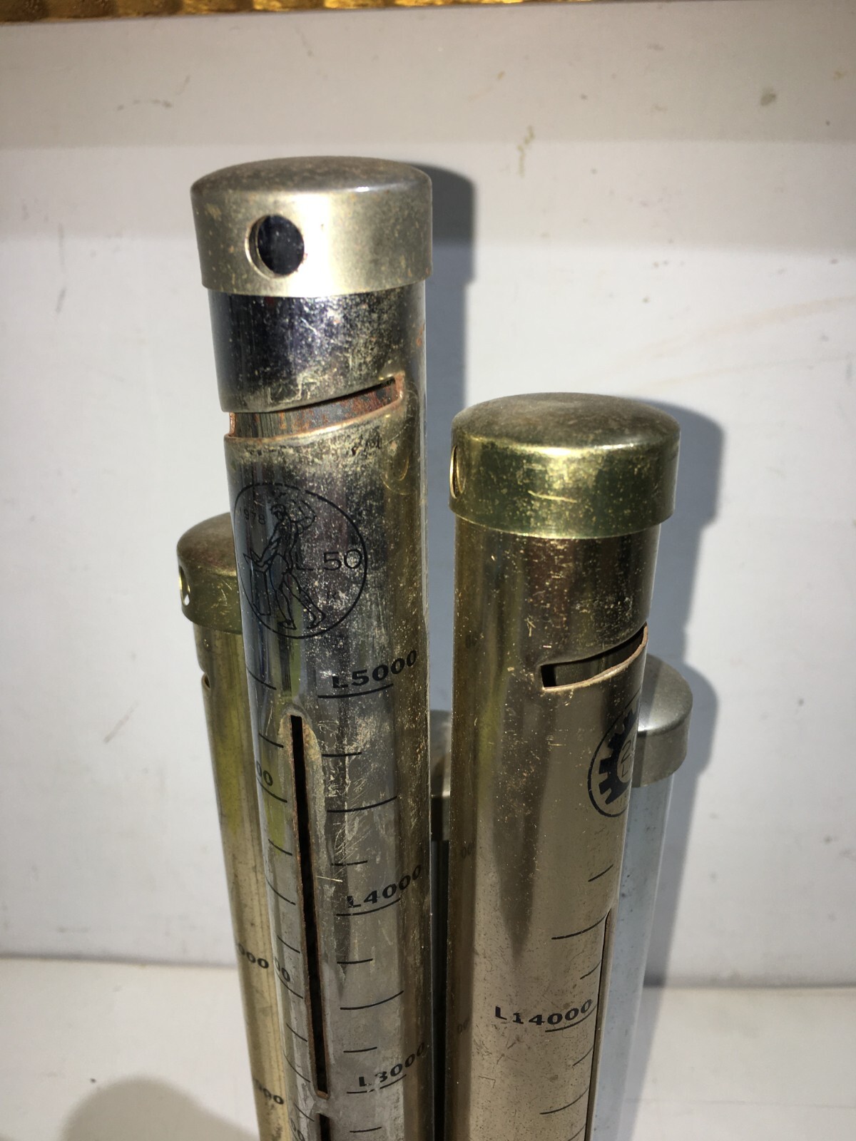 Portamonete E Salvadanaio Vintage In Metallo Cromato Per Lire Italiane
