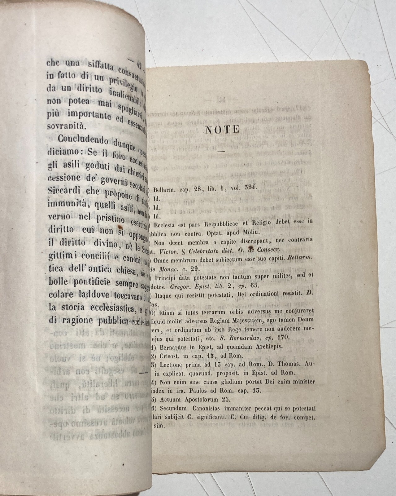 Liguria, Genova: Giuridica, Legge Siccardi. Antica Edizione, 1850. Avvocato Canale