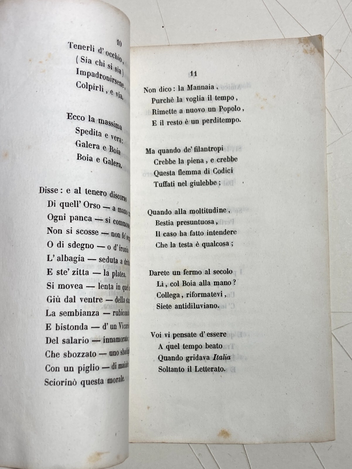Giuseppe Giusti, Il Congresso De' Birri: Ditirambo. 1847