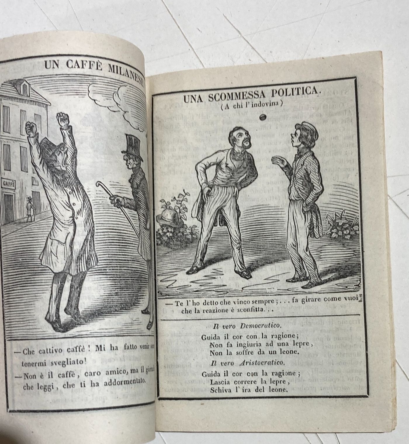 Umorismo, Satira, Politica, Risorgimento: Antico Almanacco Di Sanremo, Liguria, 1853