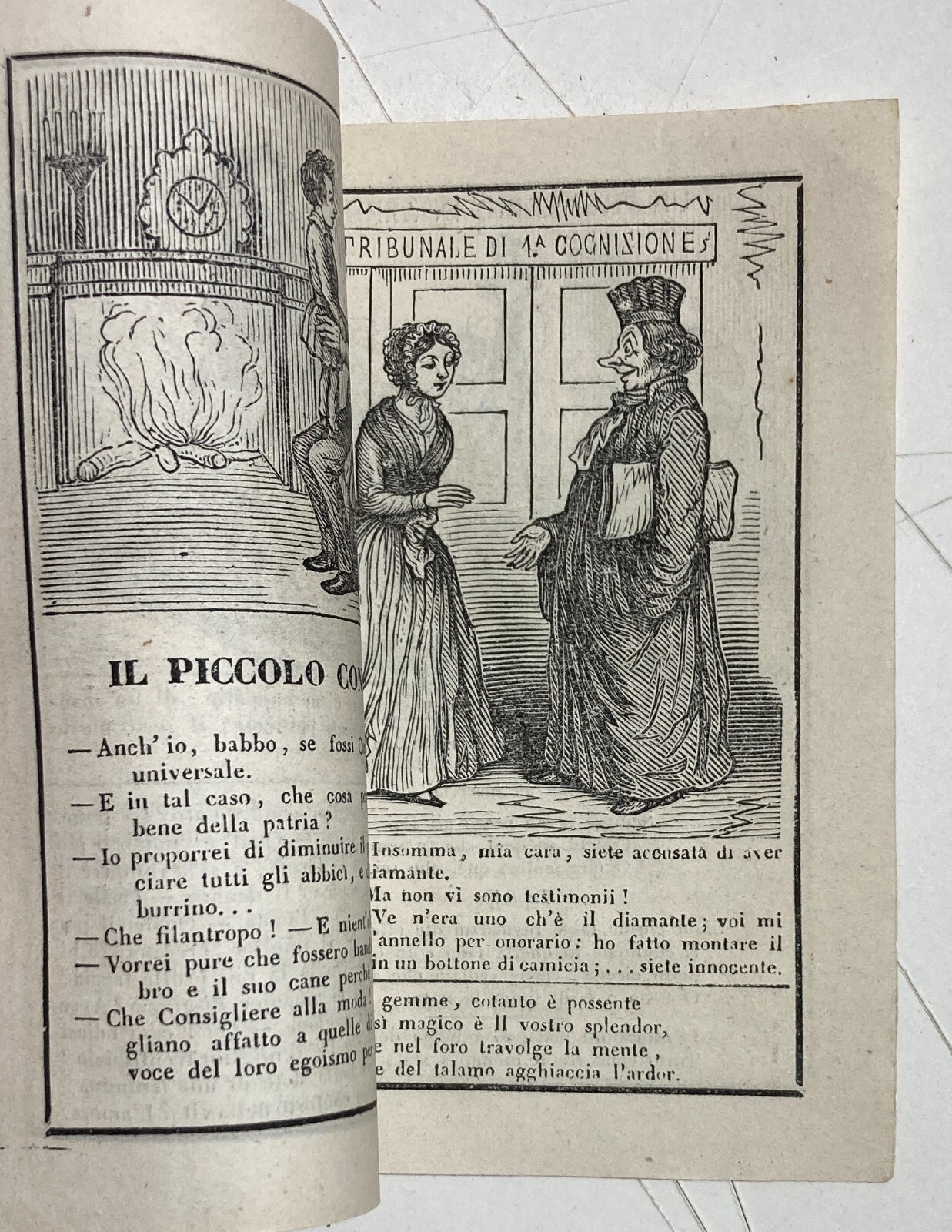 Umorismo, Satira, Politica, Risorgimento: Antico Almanacco Di Sanremo, Liguria, 1853