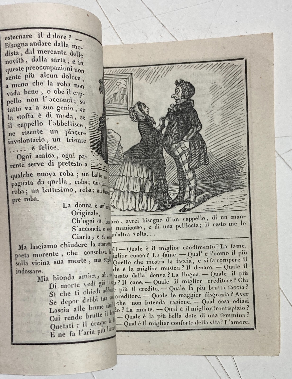 Umorismo, Satira, Politica, Risorgimento: Antico Almanacco Di Sanremo, Liguria, 1853