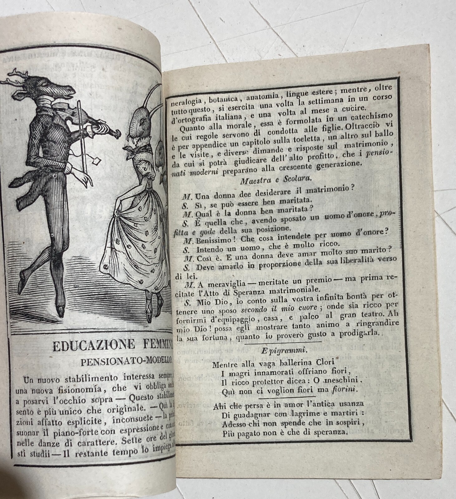 Umorismo, Satira, Politica, Risorgimento: Antico Almanacco Di Sanremo, Liguria, 1853