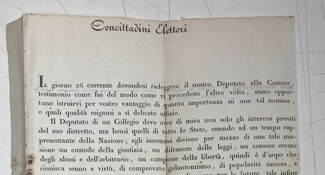 Liguria, Savona, Politica, Risorgimento, Elezione Deputati, Borlasca, 1848