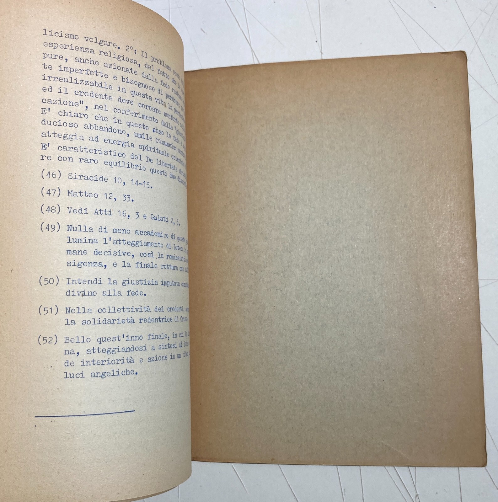 Lutero   Libertà Del Cristiano   Miegge   Federazione Unioni Valdesi   Edizione 1957