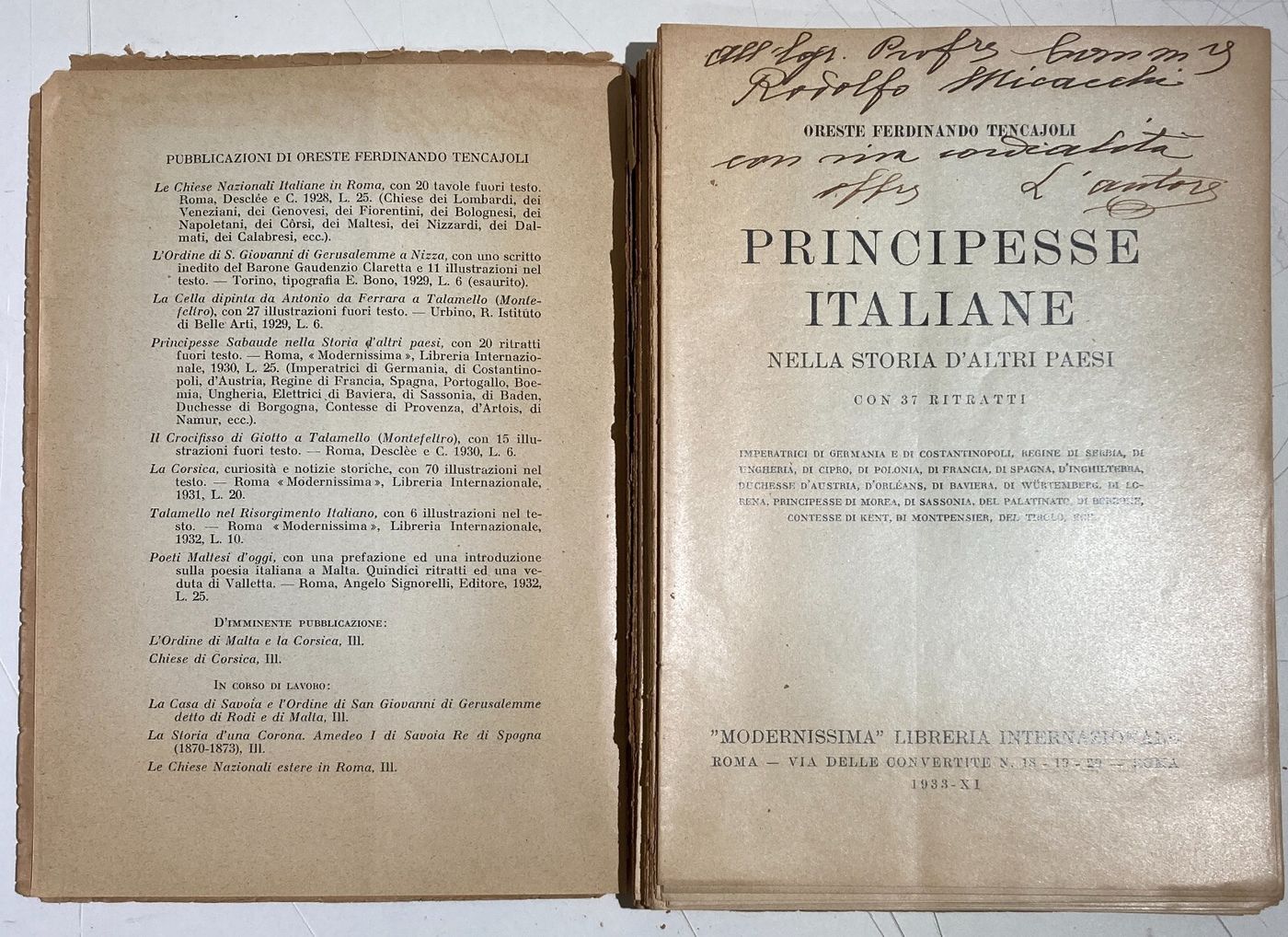 Nobiltà Italiana All'Estero: Principesse, Tirolo, Spagna, Austria, Cipro, Ex Libris