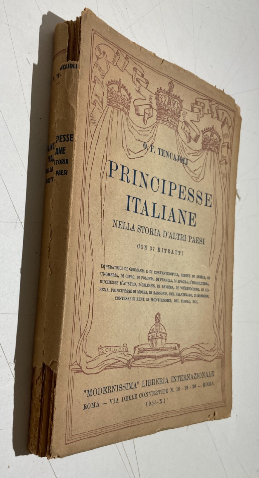Nobiltà Italiana All'Estero: Principesse, Tirolo, Spagna, Austria, Cipro, Ex Libris