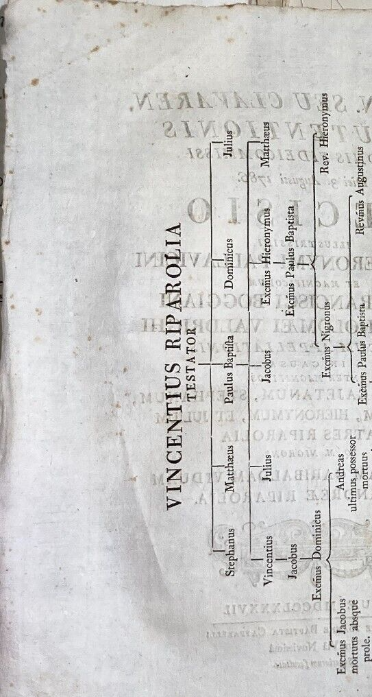 Liguria, Chiavari: Decisione Giuridica   Pallavicini, Boggiani, Valdrighi, Riparolia, Garibalda