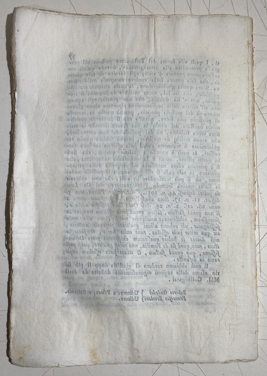 Decisione Della M. Rota Civile Di Genova (1786)   Vertenza Grimaldi, Pallavicino, Parisetti