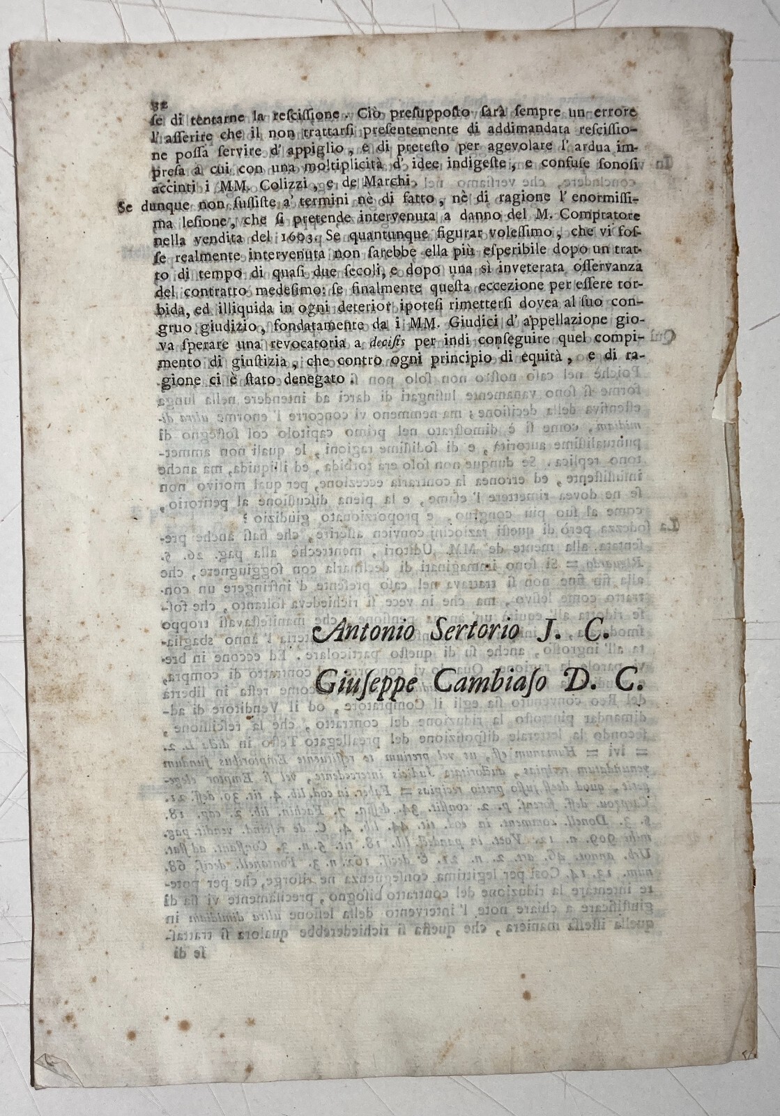 Liguria, Genova, Colle d'Albaro, Convento S. Francesco, G.B. Della Torre, Giuridica