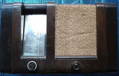 Radio Mikrofona MK 310: Apparecchio Radiofonico d'Epoca In Legno