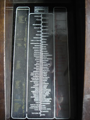 Radio Mikrofona MK 310: Apparecchio Radiofonico d'Epoca In Legno