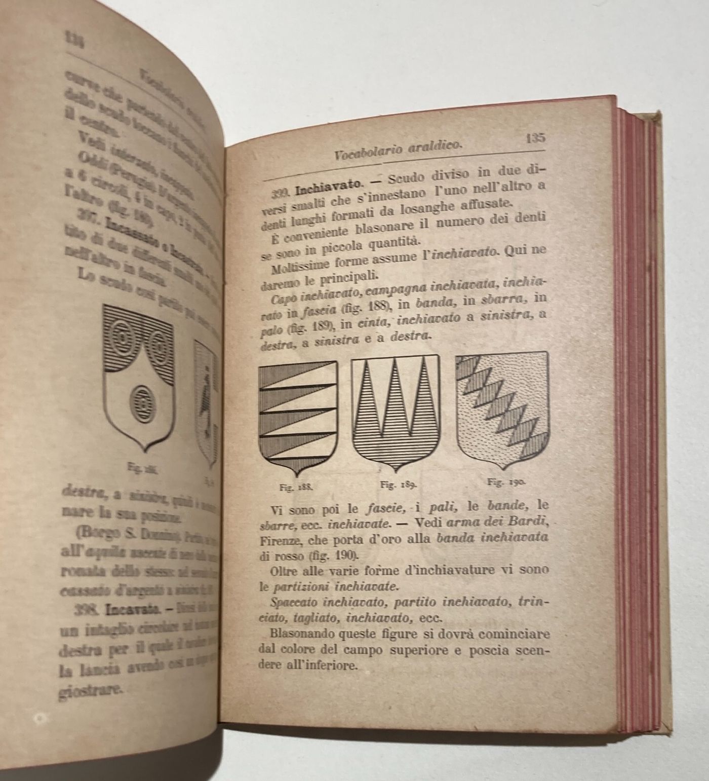 Araldica, Nobiltà: Antico Manuale Vocabolario Araldico, Hoepli, 1897, Illustrato