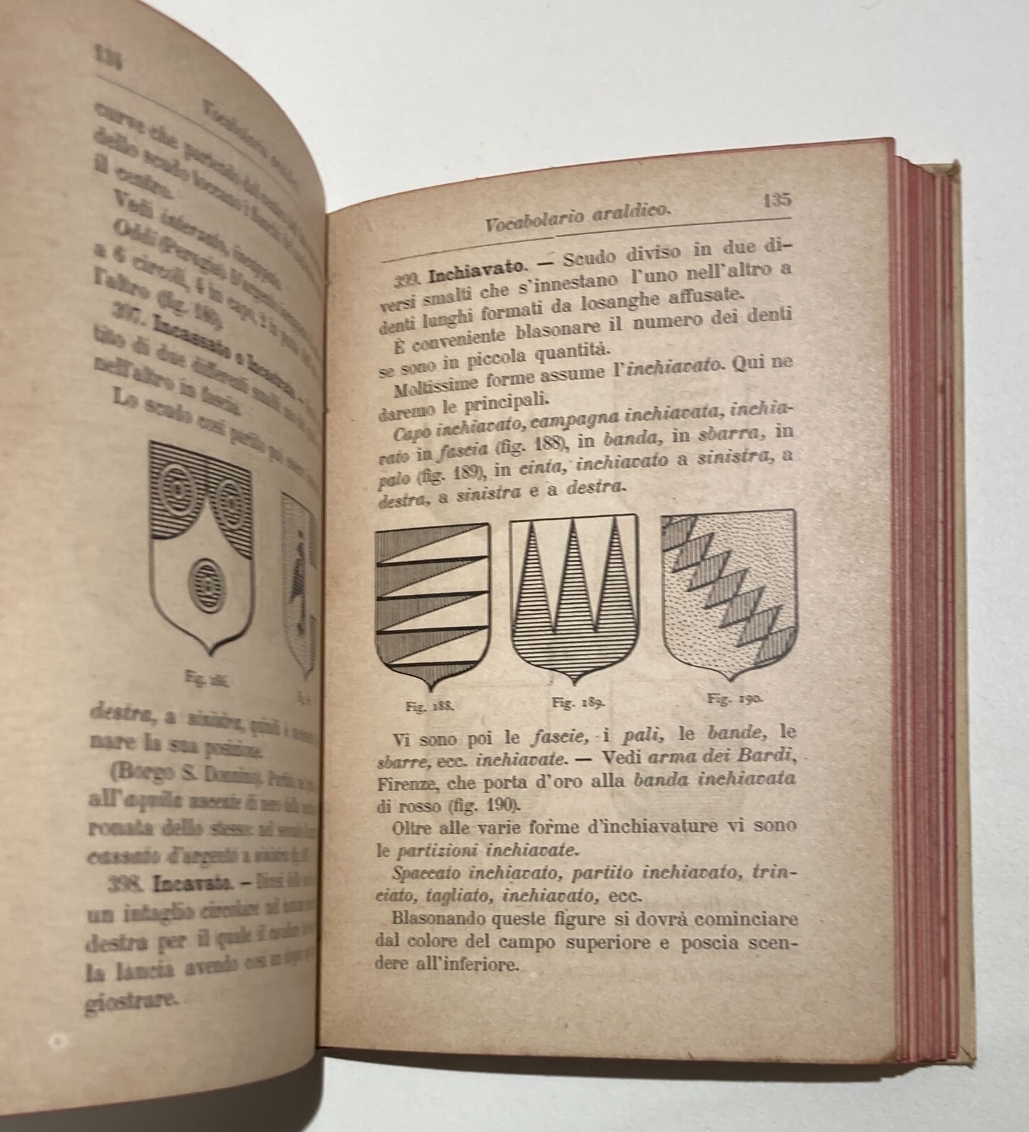 Araldica, Nobiltà: Antico Manuale Vocabolario Araldico, Hoepli, 1897, Illustrato