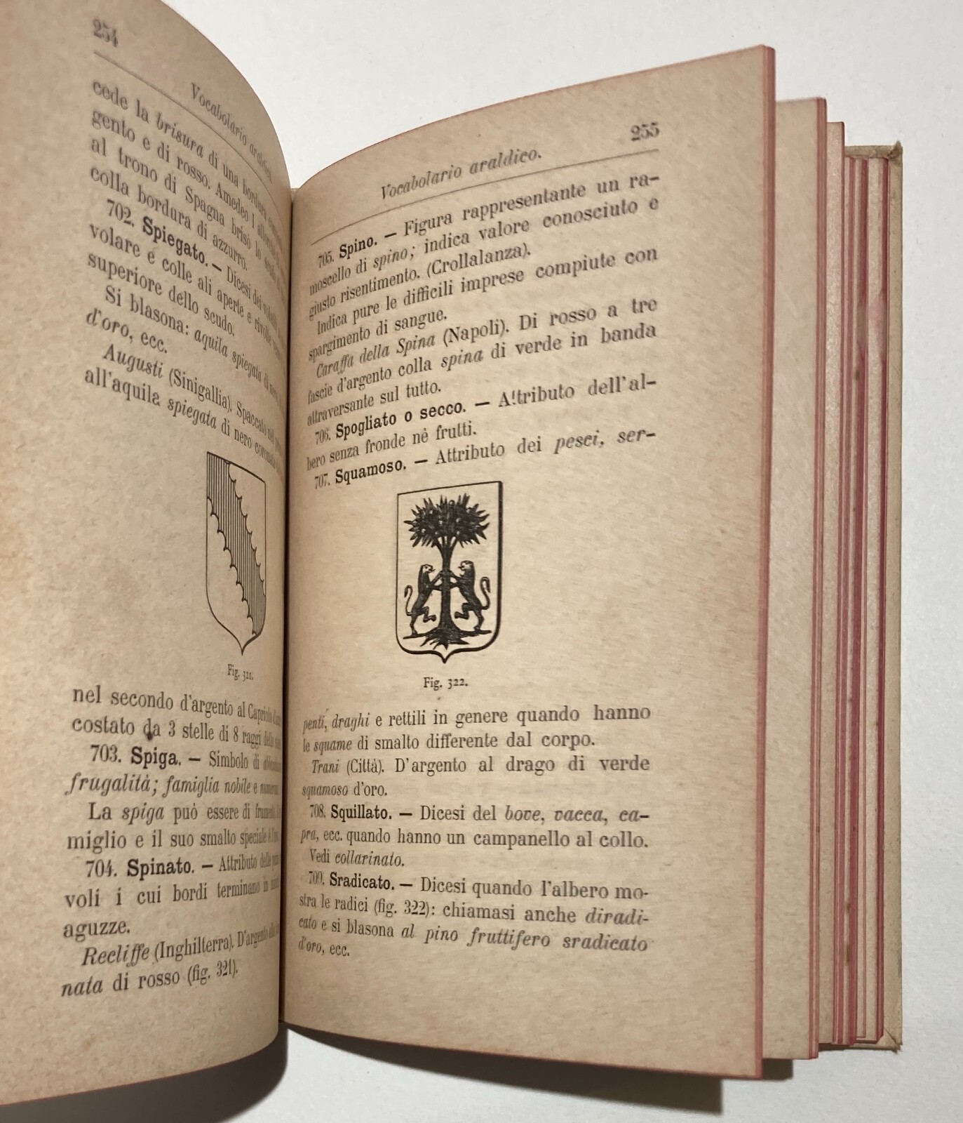 Araldica, Nobiltà: Antico Manuale Vocabolario Araldico, Hoepli, 1897, Illustrato