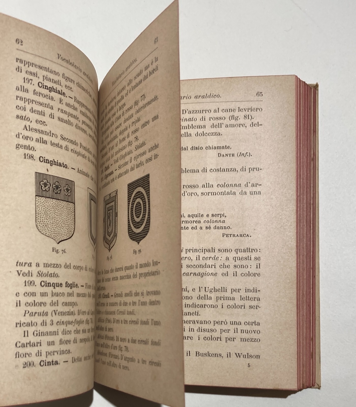 Araldica, Nobiltà: Antico Manuale Vocabolario Araldico, Hoepli, 1897, Illustrato