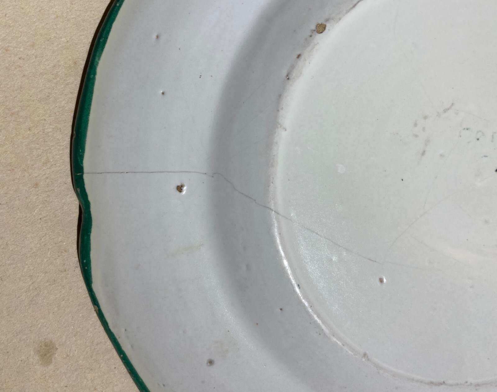 Decorativo Piatto In Ceramica, Paesaggi E Decori Floreali, Abruzzo, Bozzelli, '900