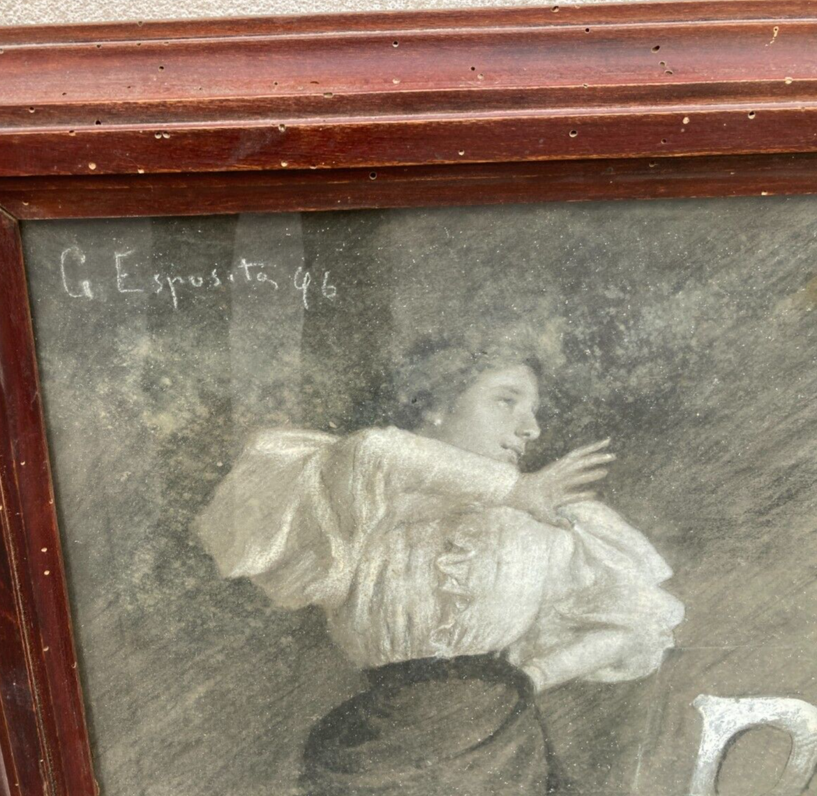 Nobiltà Siciliana: Barone Melazzo, Rara Opera Pubblicitaria Di Gaetano Esposito