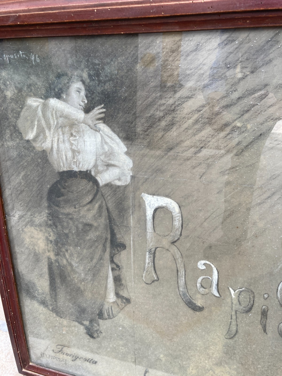 Nobiltà Siciliana: Barone Melazzo, Rara Opera Pubblicitaria Di Gaetano Esposito