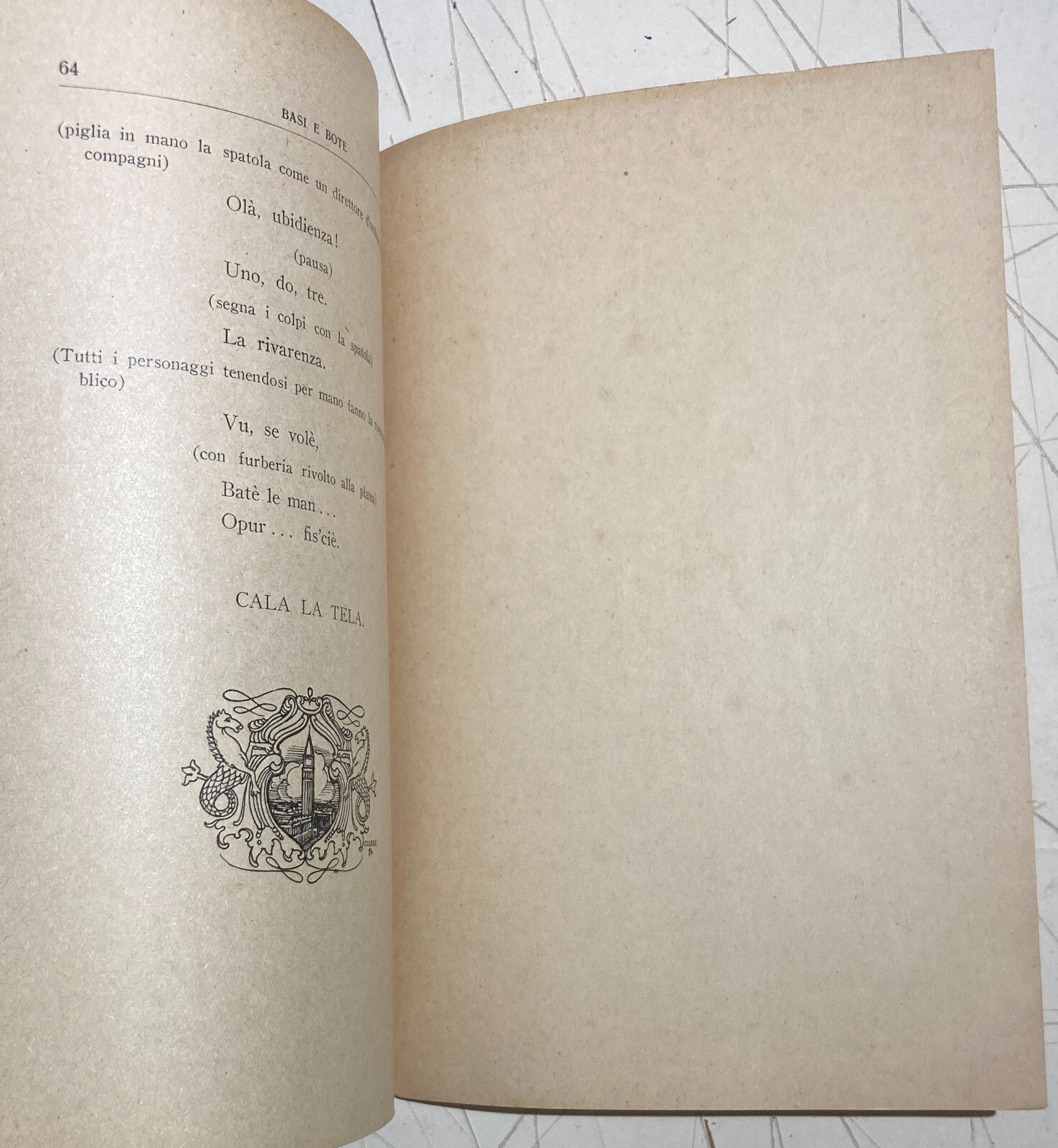 Basi E Bote: Commedia Lirica Di Arrigo Boito, Musica Di R. Pick Mangiagalli   Ricordi, 1932