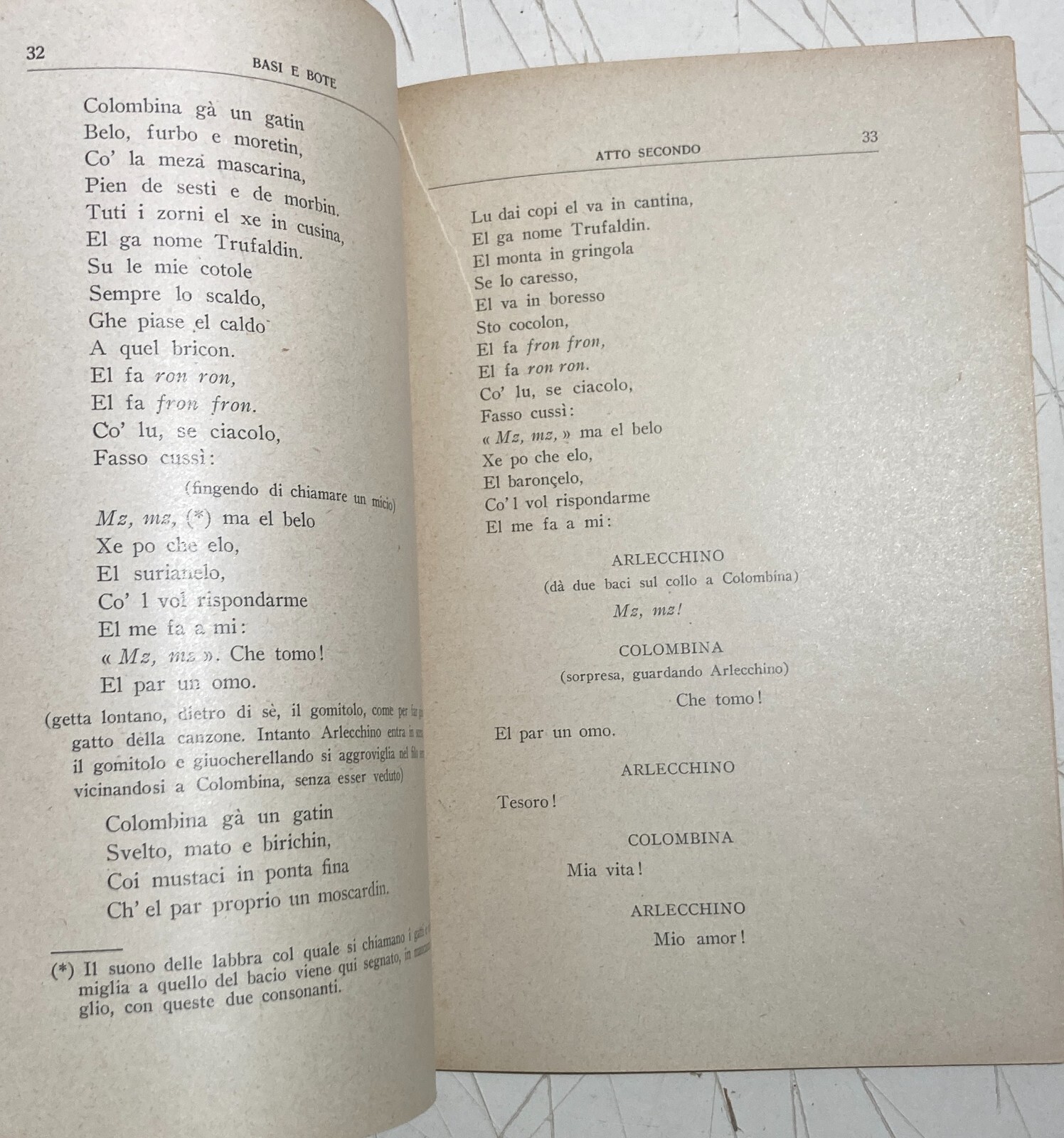 Basi E Bote: Commedia Lirica Di Arrigo Boito, Musica Di R. Pick Mangiagalli   Ricordi, 1932