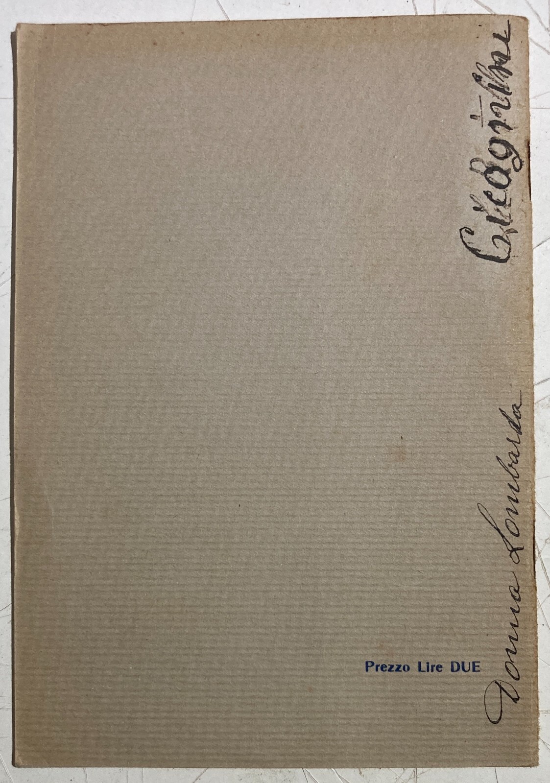 Alessandro Cicognini, Donna Lombarda   Libretto Di Melodramma, 1933