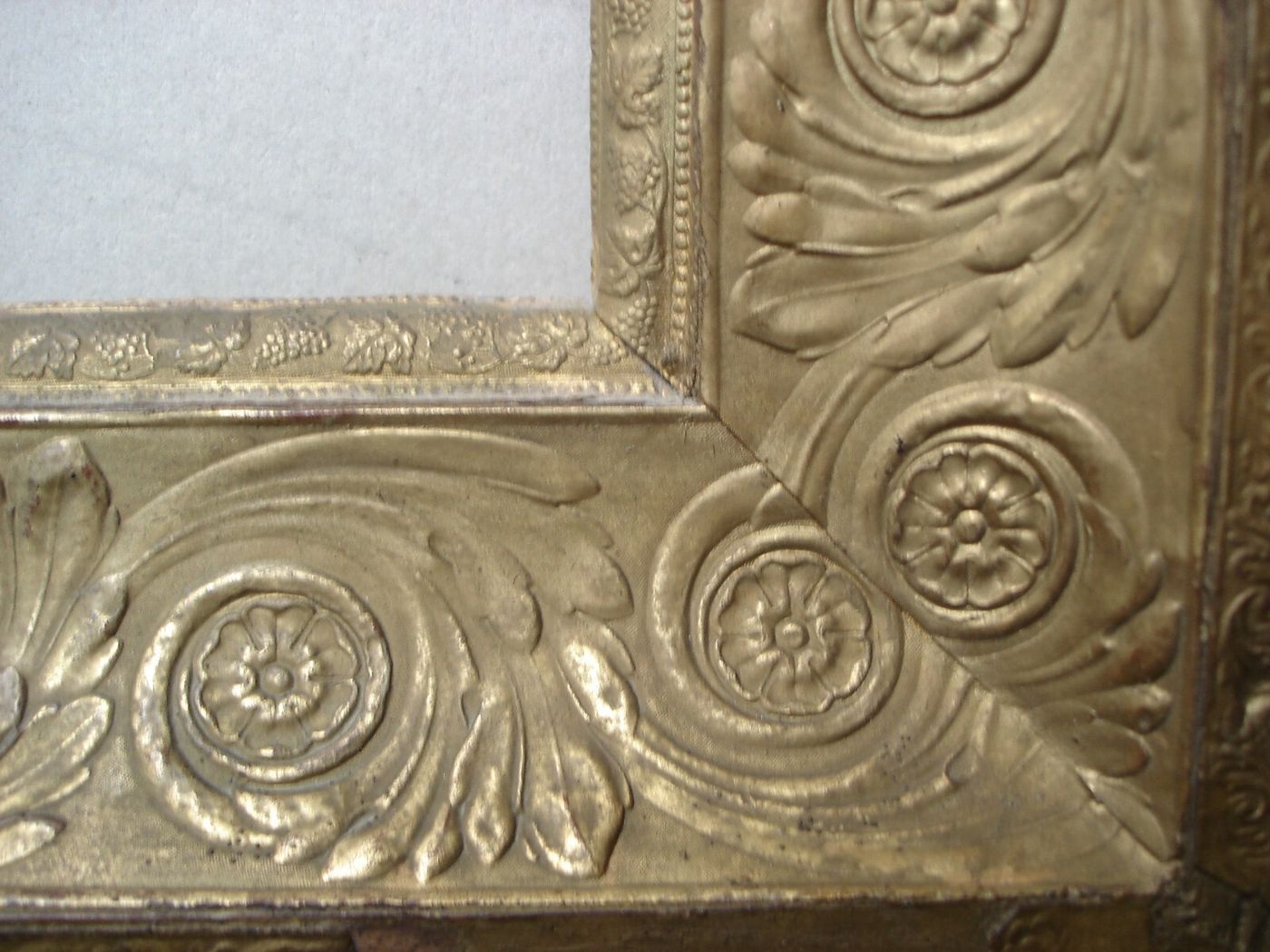 Pregevole Inusuale Antica Cornice. Utile Per Dipinti E Stampe. XIX Secolo.