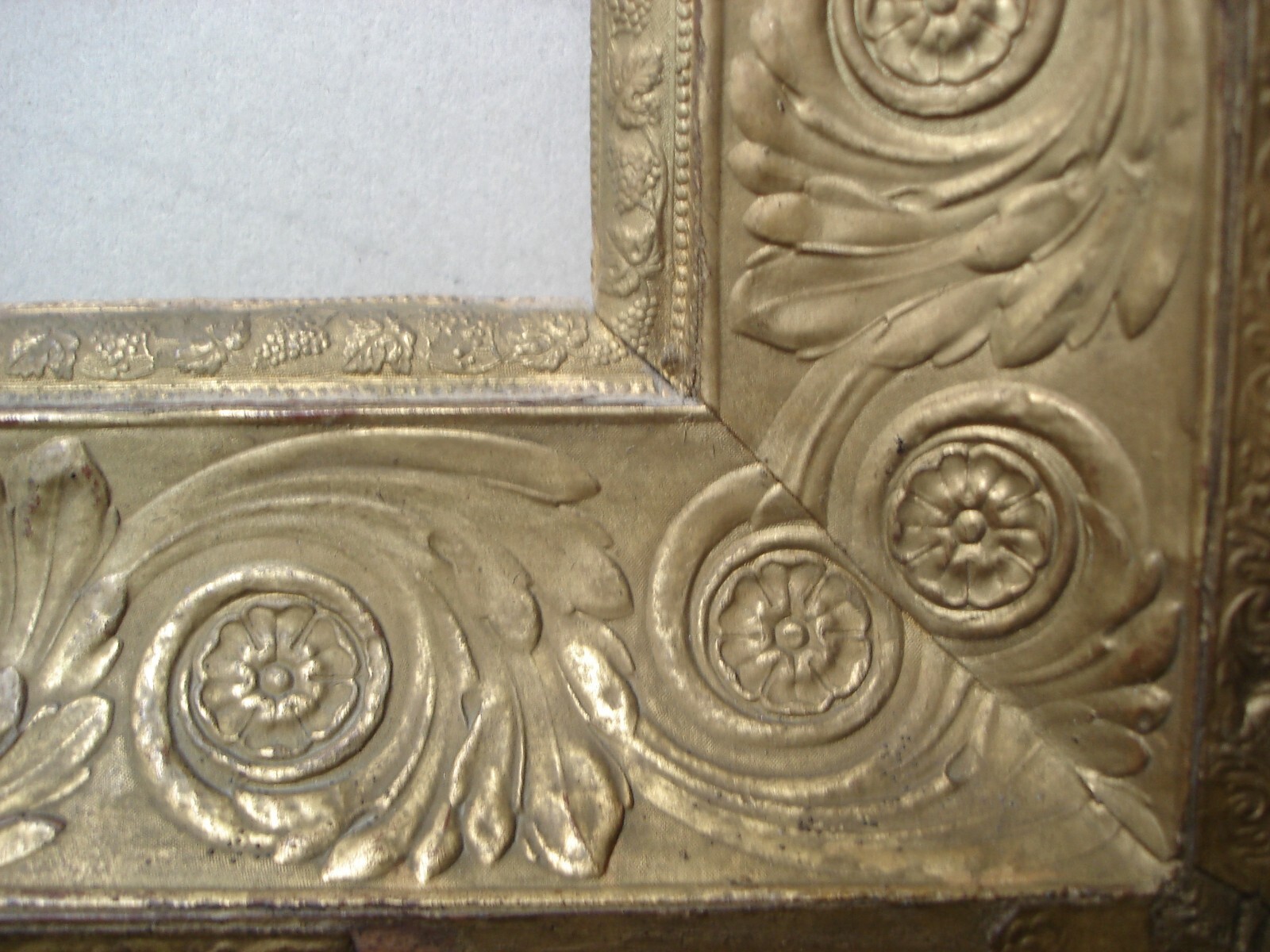 Pregevole Inusuale Antica Cornice. Utile Per Dipinti E Stampe. XIX Secolo.