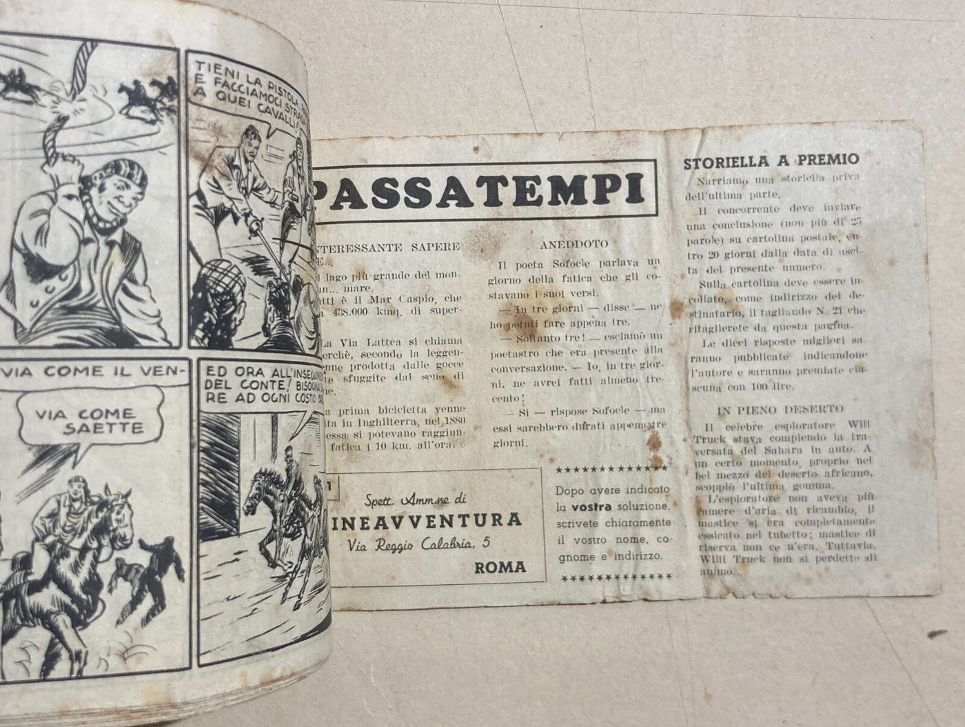 Cinema   Cineavventura   L'Invincibile Spada   Avventure Del Giglio d'Oro   Fumetto
