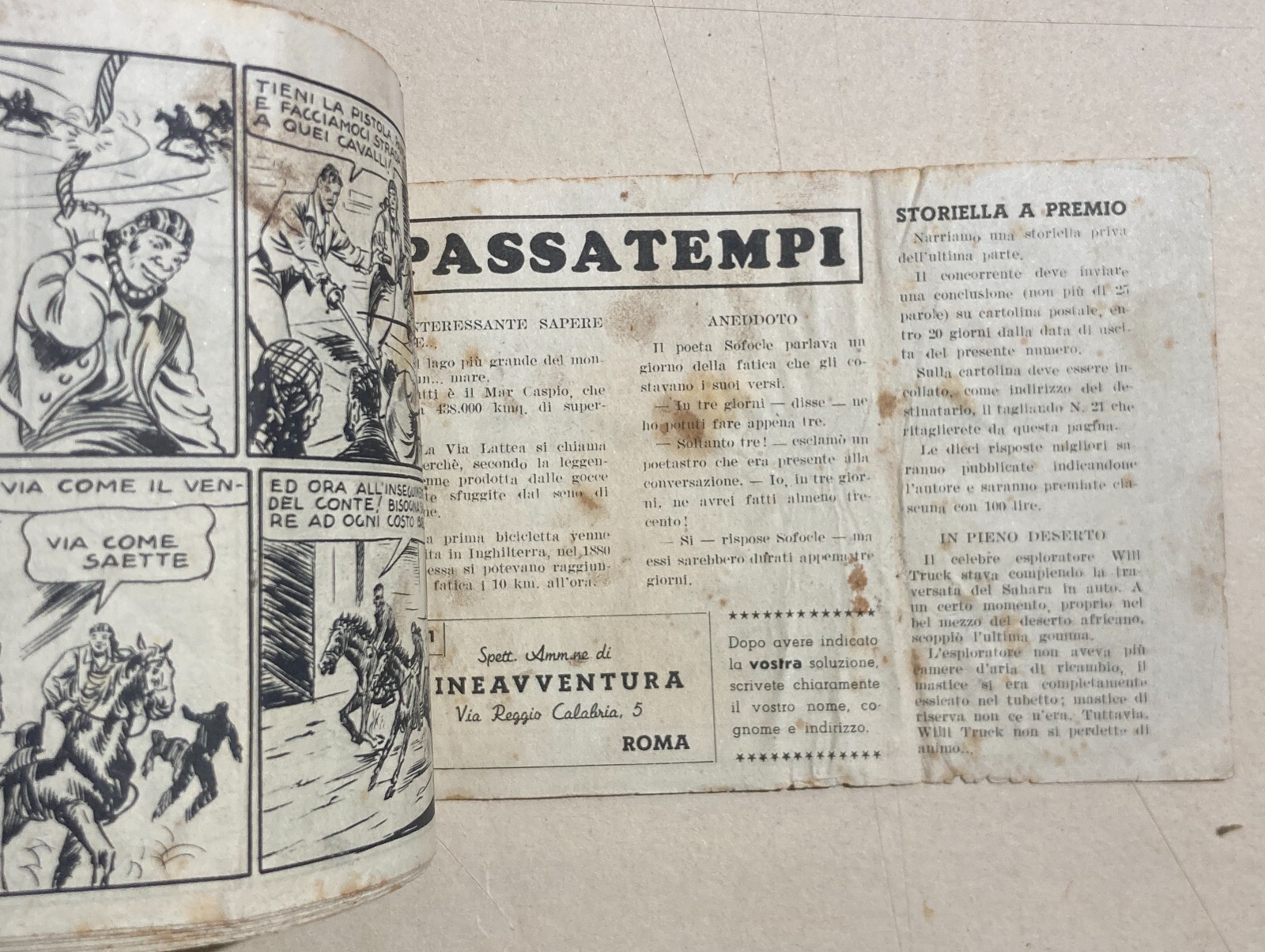 Cinema   Cineavventura   L'Invincibile Spada   Avventure Del Giglio d'Oro   Fumetto