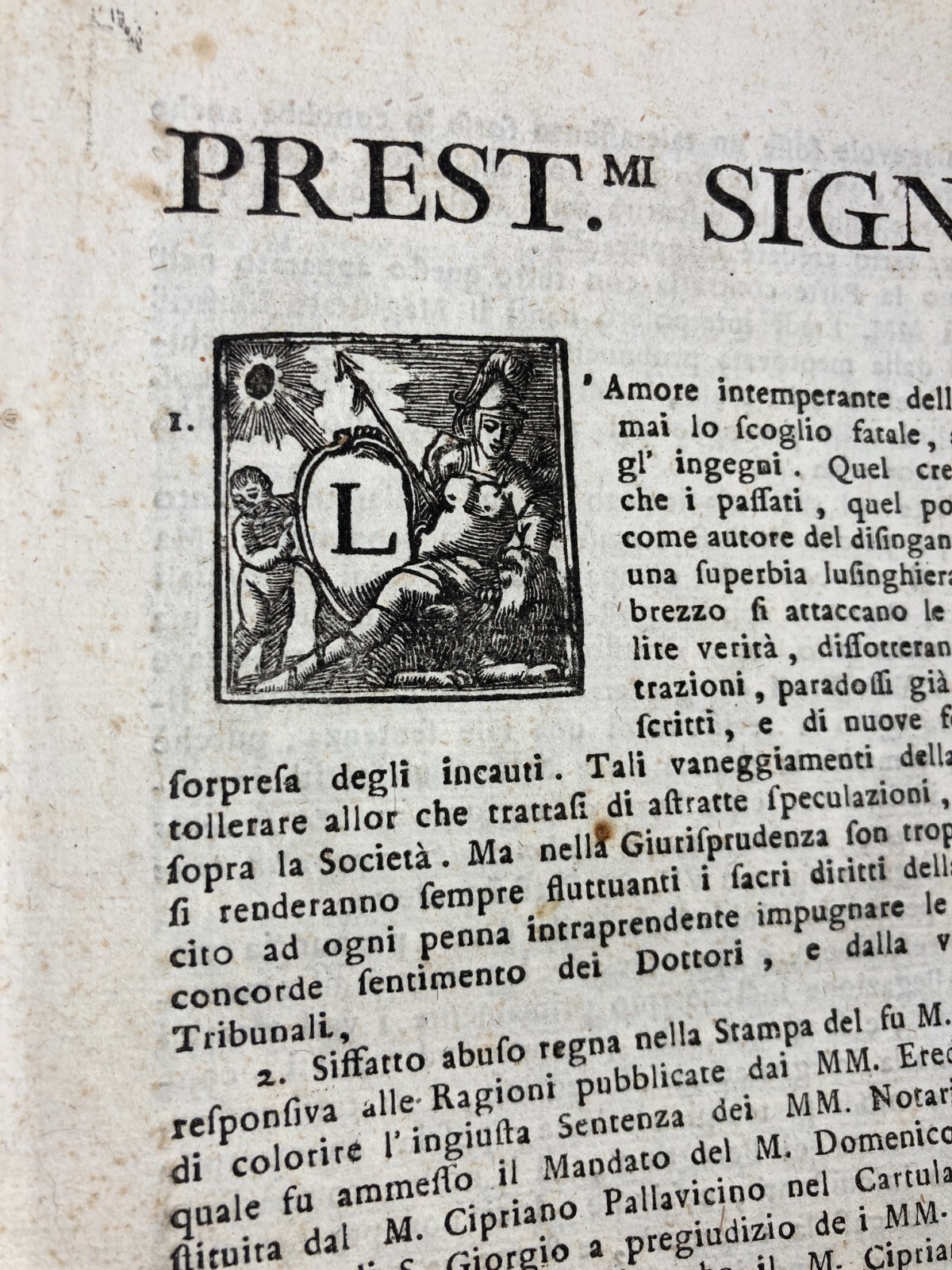 Liguria, Genova: Antica Allegazione Giuridica   Pallavicino, Queirolo, Boggiano, Viale