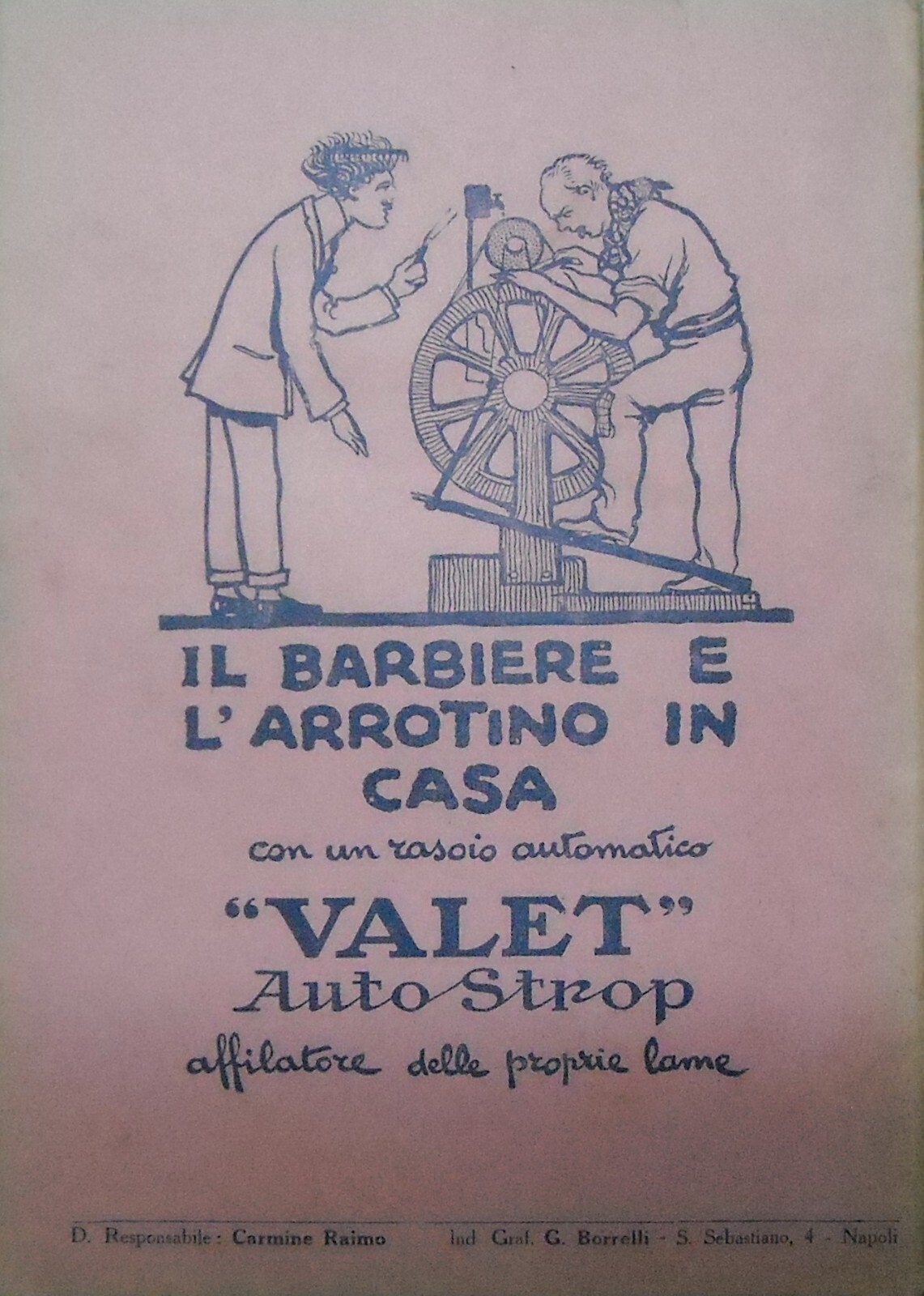 Napoli: Raimo Strumenti Medici, Sanitaria, Rasoi Da Barba, Forbici, Coltelli E Caccia