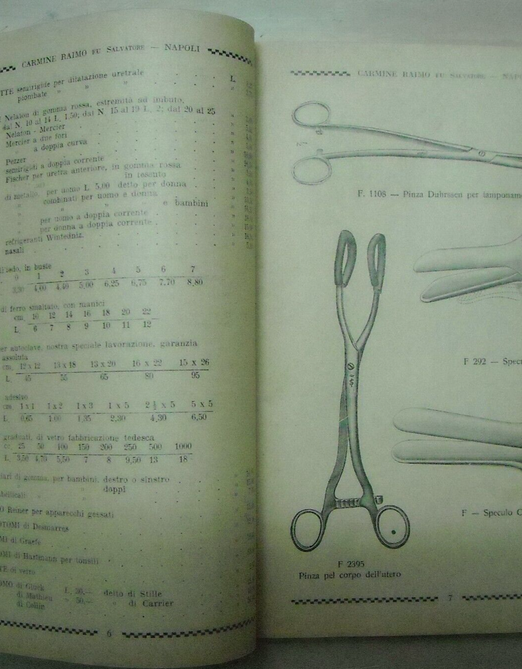 Napoli: Raimo Strumenti Medici, Sanitaria, Rasoi Da Barba, Forbici, Coltelli E Caccia