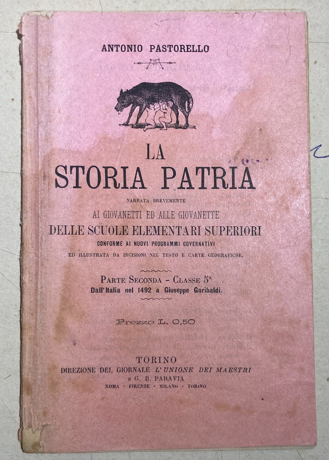Veneto, Trecenta. Antonio Pastorello, Storia Patria E Risorgimentale. Illustrato Con 2 Mappe