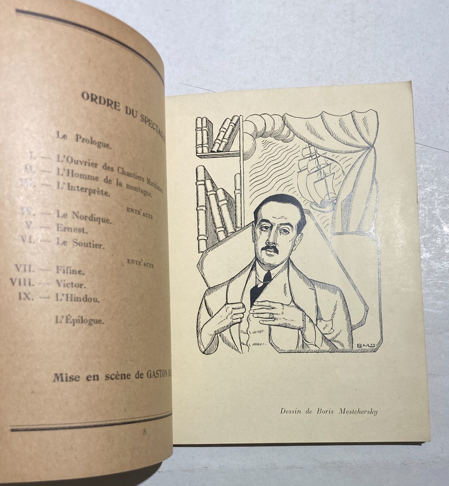 Simon Gantillon, Maya. Edizione Parigina Con Illustrazioni Di Boris Mestchersky