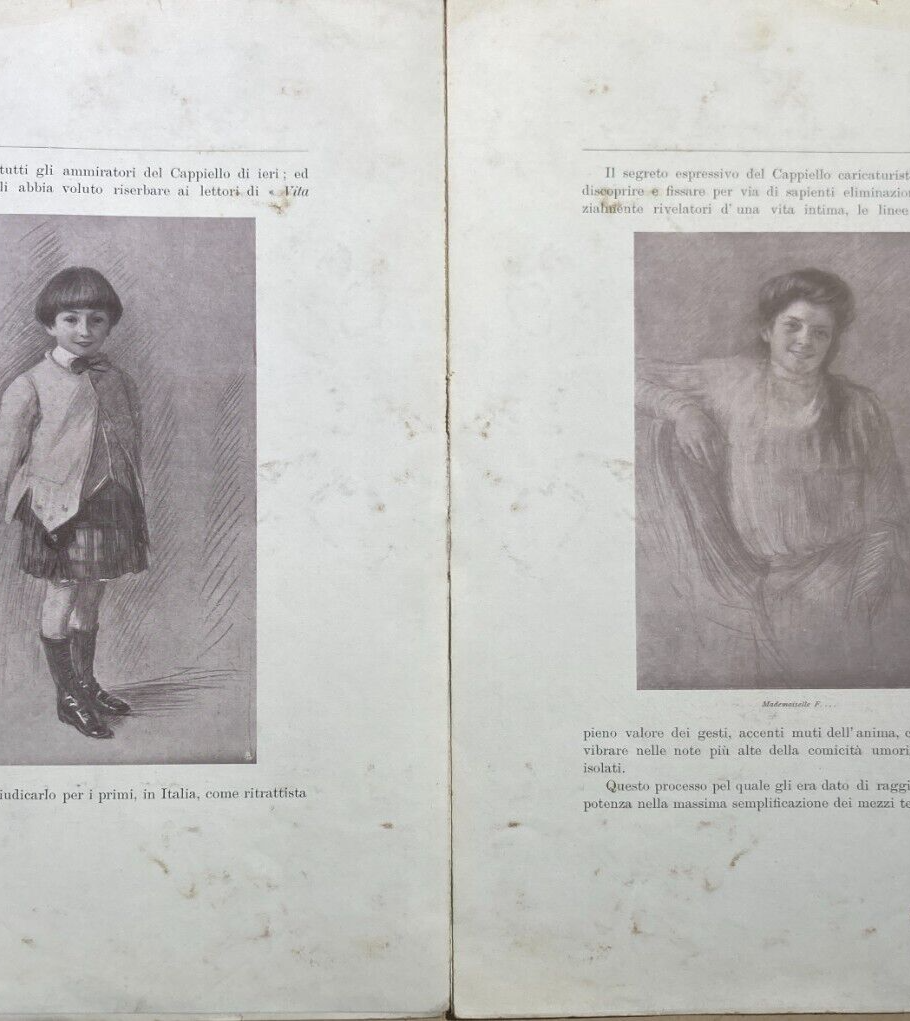 Piero Misciatelli: Angiolo Zanelli E Leonetto Cappiello Vita d'Arte, 1909