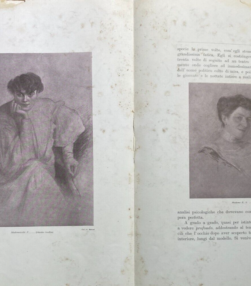 Piero Misciatelli: Angiolo Zanelli E Leonetto Cappiello Vita d'Arte, 1909