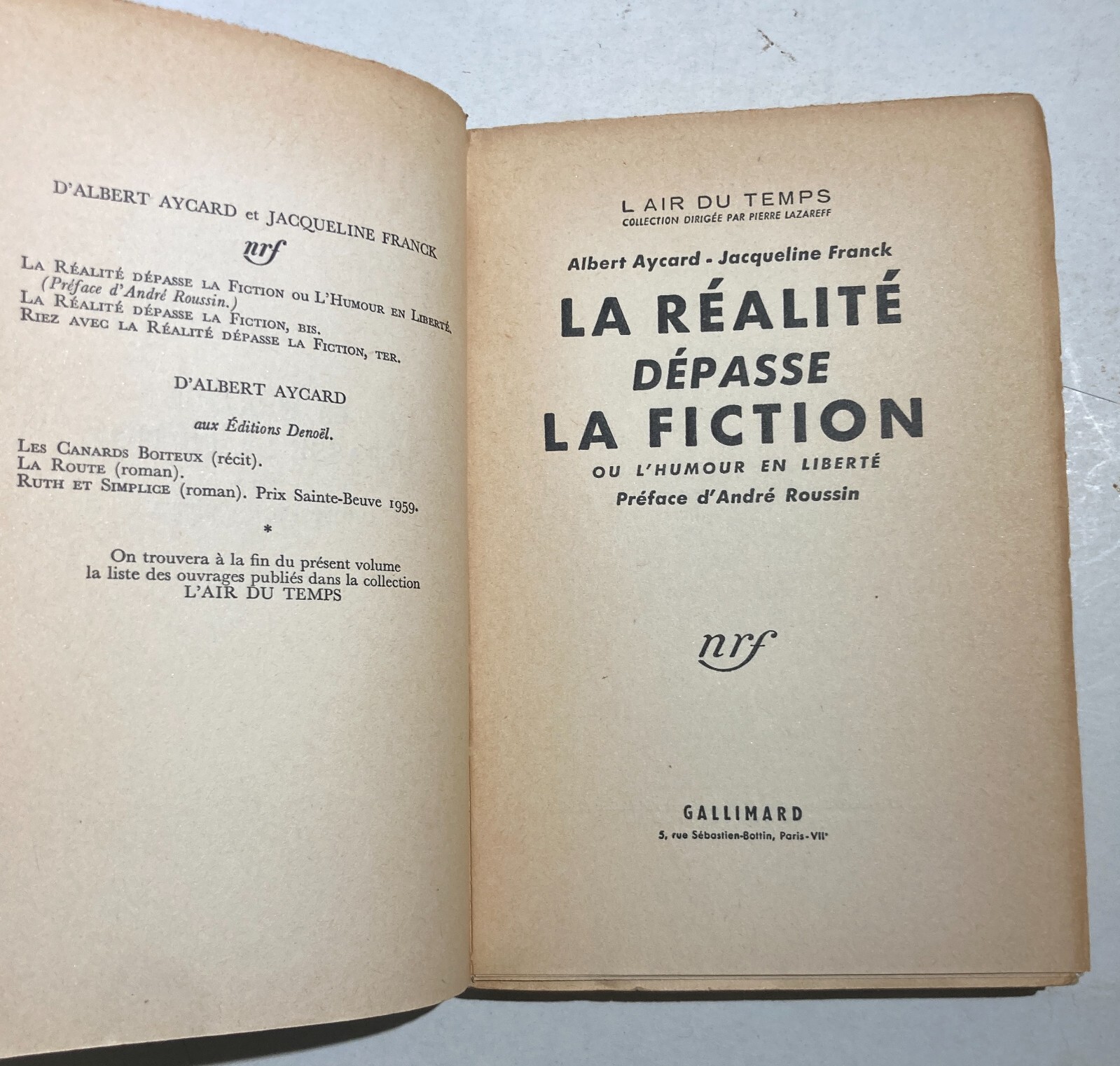 Arte, Realtà E Finzione: Aycard E Franck, Illustrato Francese Pubblicitario, 1960