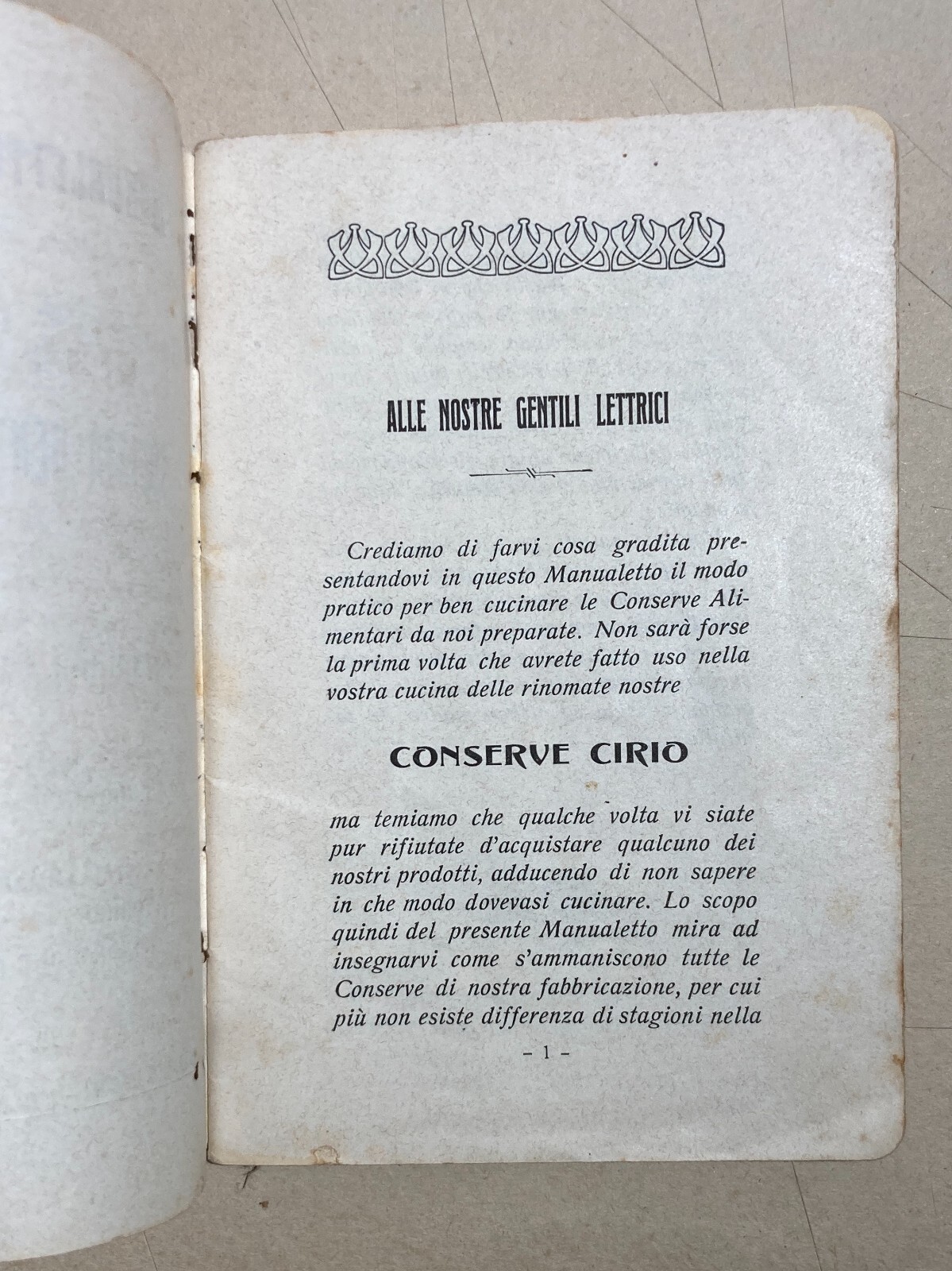 Cucina: Antico Ricettario Cirio, Conserve Alimentari, Napoli. Ortaggi E Pomodori